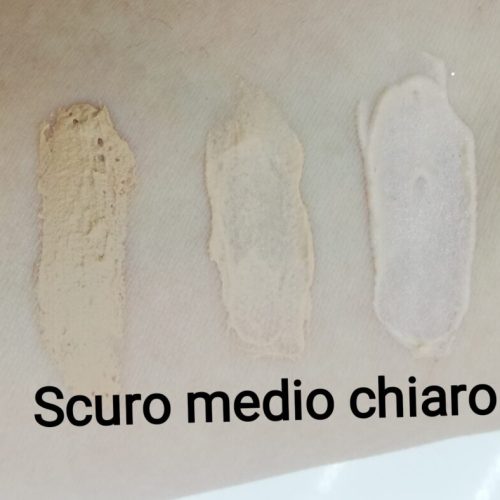 BB cream swatch