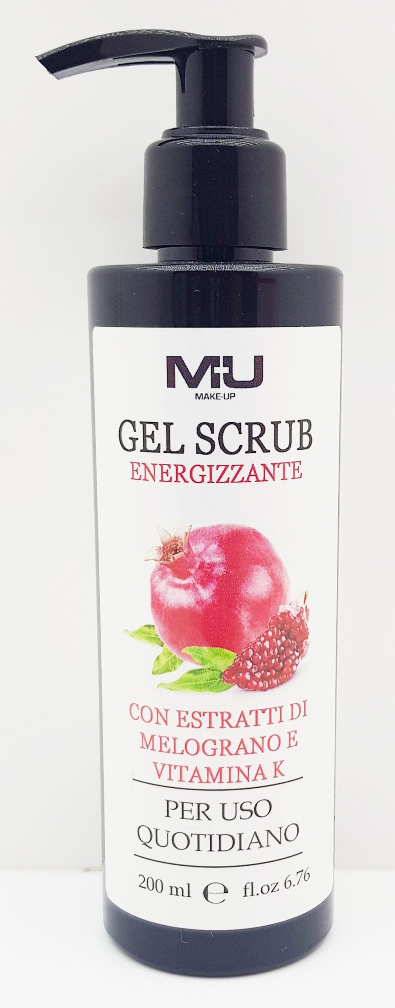 gel scrub melograno