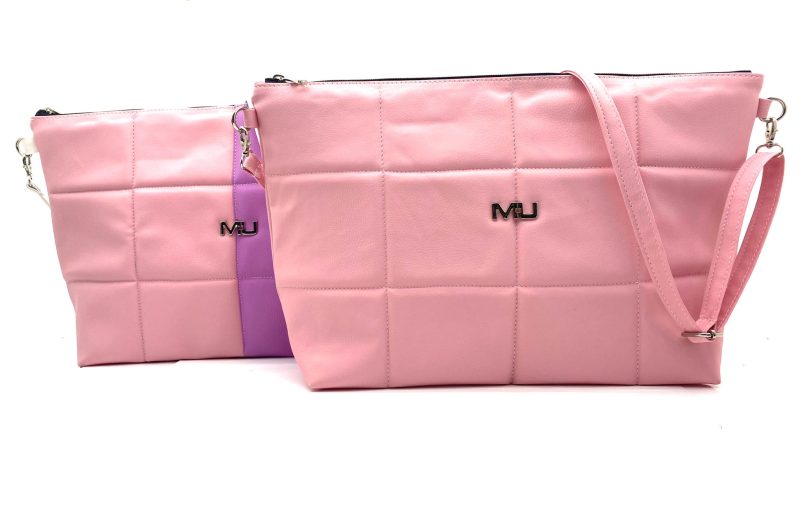 Borsa maxi rosa lilla