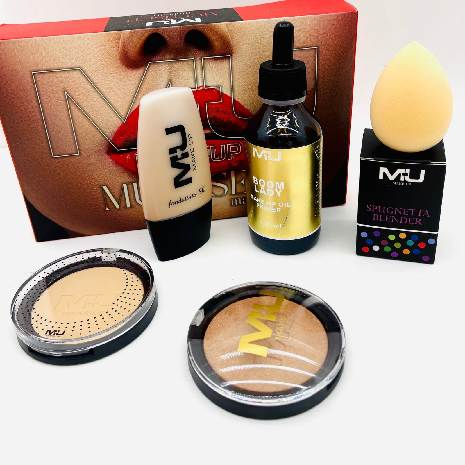 Kit con make up oil