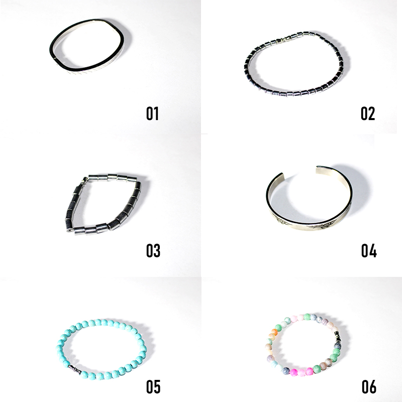 Bracciali da 1 a 6