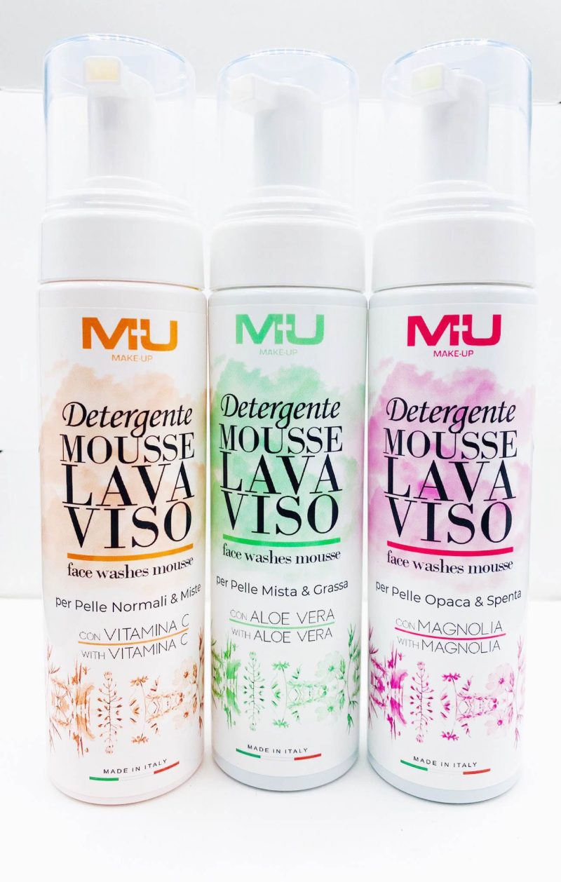 Mousse lava viso