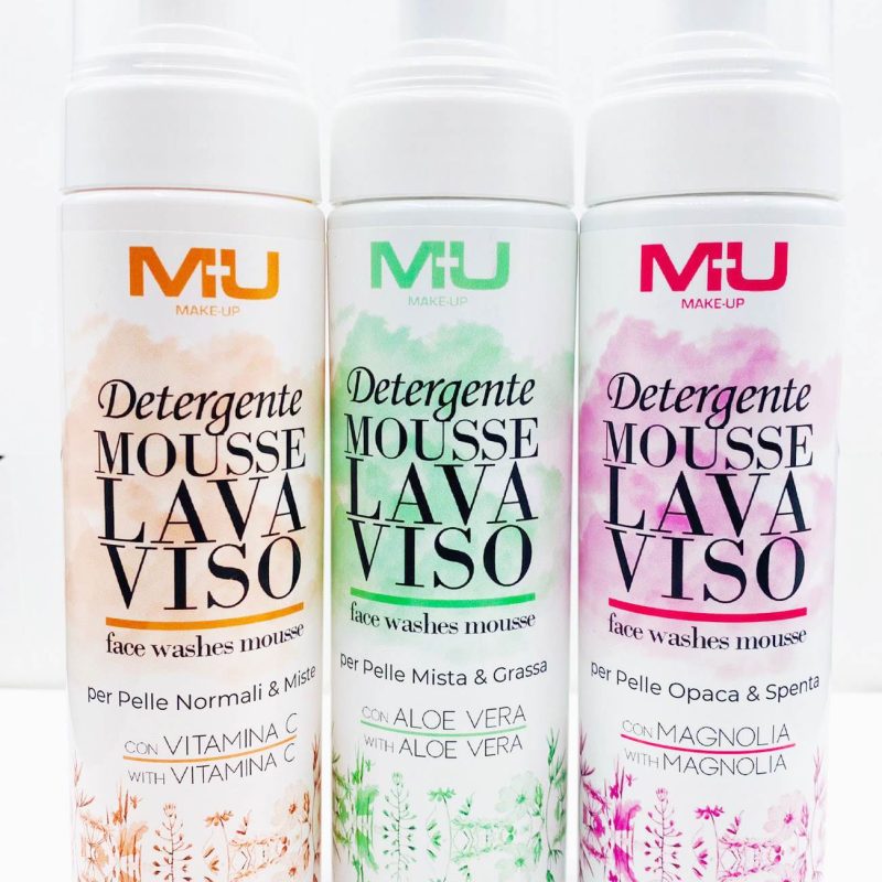 Mousse lava viso