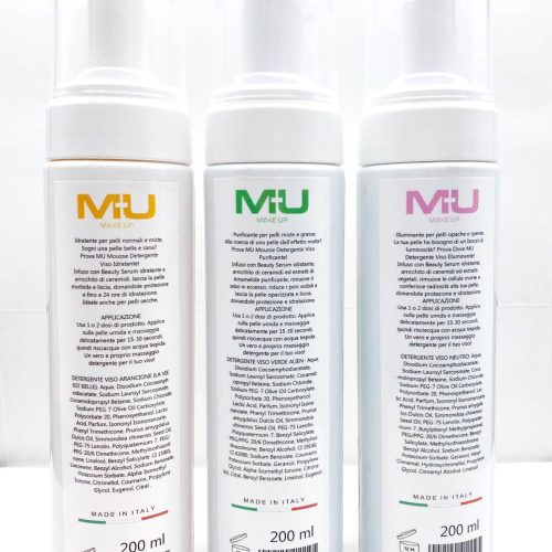 Mousse lava viso retro