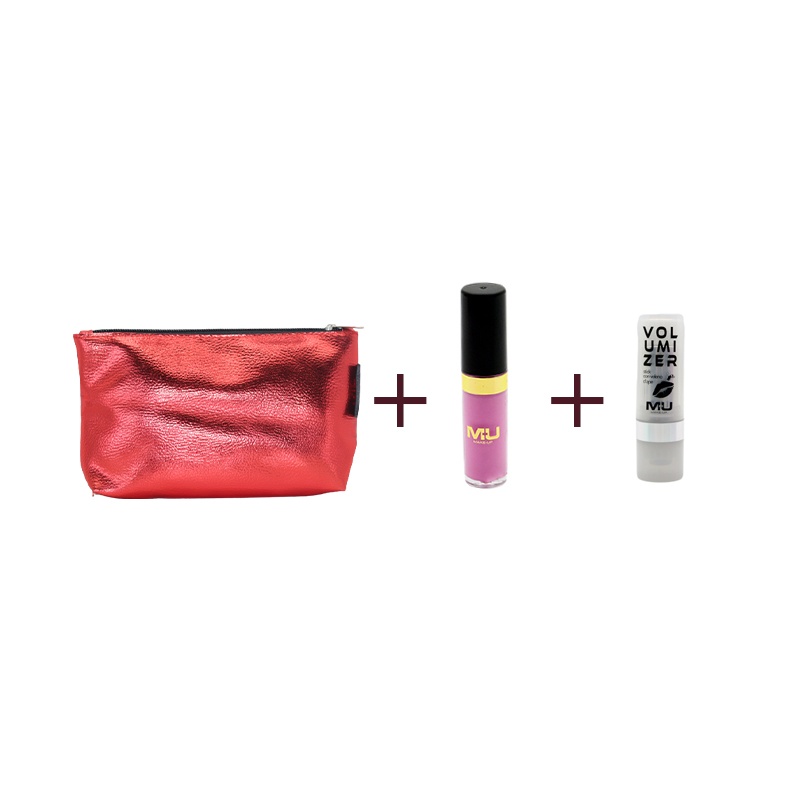 Kit pochette lip opaco rossetto veleno ape